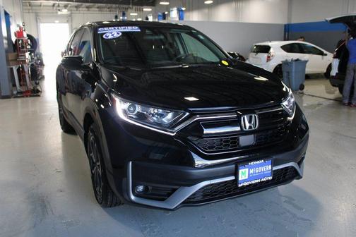 Crystal Black Pearl 2022 Honda CR-V EX