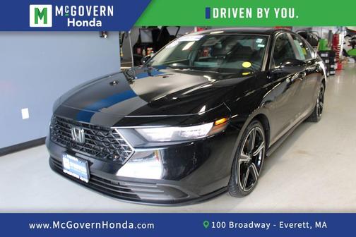 Crystal Black Pearl 2024 Honda Accord Hybrid Sport
