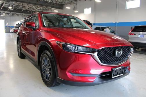 Soul Red Crystal Metallic 2021 Mazda CX-5 Touring