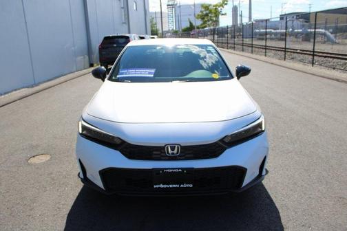 Platinum White Pearl 2026 Honda Civic Sport