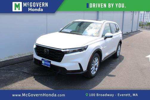 Platinum White Pearl 2026 Honda CR-V EX