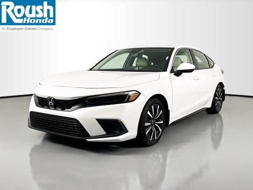 Platinum White Pearl 2024 Honda Civic