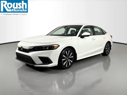 Platinum White Pearl 2024 Honda Civic
