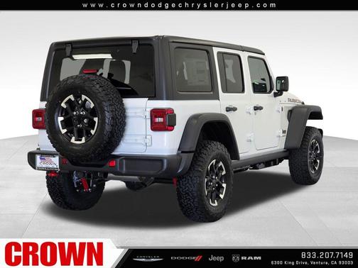 Bright White Clearcoat 2026 Jeep Wrangler Rubicon