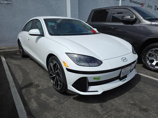 White 2023 Hyundai IONIQ 6 SEL