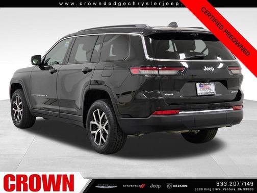 Diamond Black 2024 Jeep Grand Cherokee L Limited