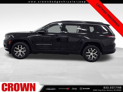 Diamond Black 2024 Jeep Grand Cherokee L Limited