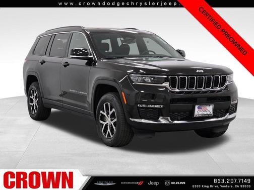 Diamond Black 2024 Jeep Grand Cherokee L Limited