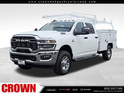 Bright White Clearcoat 2026 RAM 3500 Tradesman