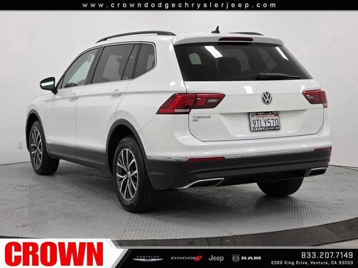 Pure White 2020 Volkswagen Tiguan 2.0T SE