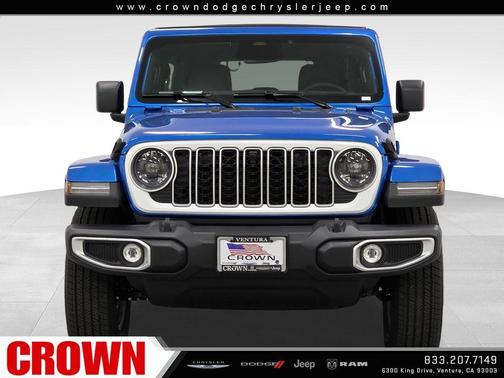 Hydro Blue Pearl 2026 Jeep Wrangler Sahara
