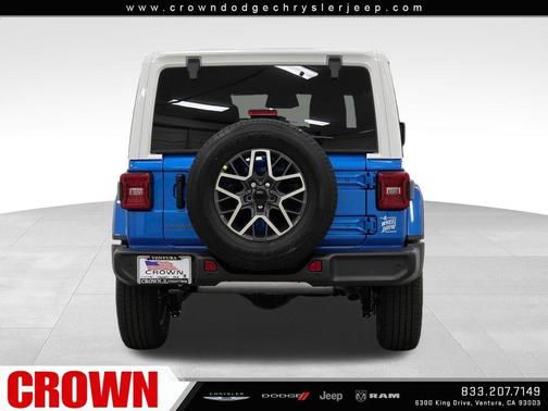 Hydro Blue Pearl 2026 Jeep Wrangler Sahara