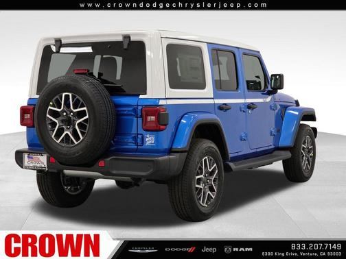 Hydro Blue Pearl 2026 Jeep Wrangler Sahara