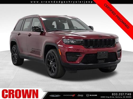 Velvet Red Pearlcoat 2025 Jeep Grand Cherokee Laredo