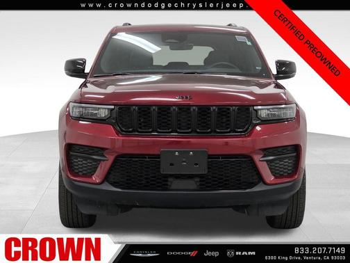 Velvet Red Pearlcoat 2025 Jeep Grand Cherokee Laredo