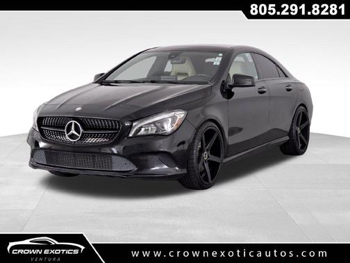 Midnight Black 2018 Mercedes-Benz CLA 250 Base