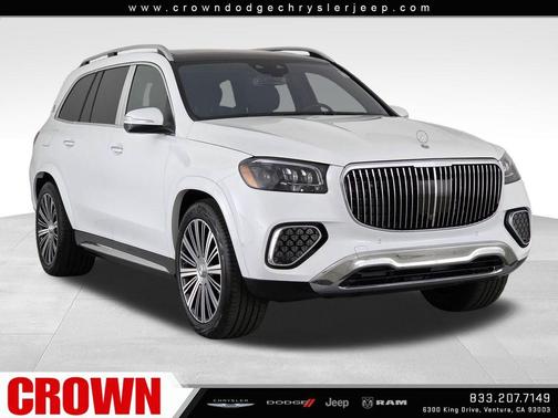 MANUFAKTUR Moonlight White Metallic 2026 Mercedes-Benz Maybach GLS 600 4MATIC