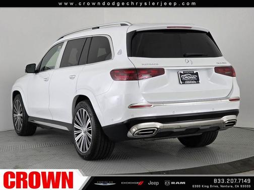MANUFAKTUR Moonlight White Metallic 2026 Mercedes-Benz Maybach GLS 600 4MATIC