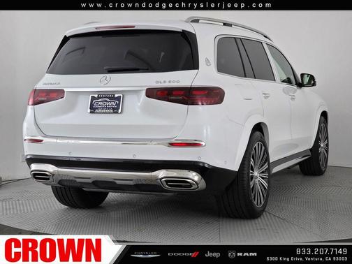 MANUFAKTUR Moonlight White Metallic 2026 Mercedes-Benz Maybach GLS 600 4MATIC