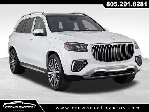 MANUFAKTUR Moonlight White Metallic 2026 Mercedes-Benz Maybach GLS 600 4MATIC