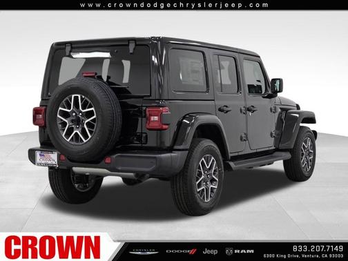Black Clearcoat 2026 Jeep Wrangler Sahara