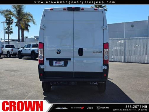 Bright White Clearcoat 2026 RAM ProMaster 2500 High Roof