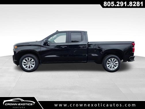 Black 2021 Chevrolet Silverado 1500 Custom