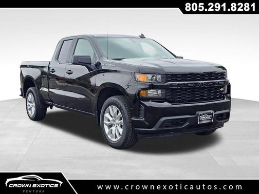Black 2021 Chevrolet Silverado 1500 Custom