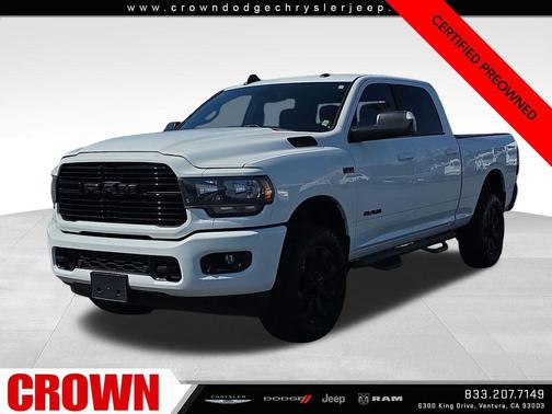 Bright White Clearcoat 2020 RAM 2500 Big Horn