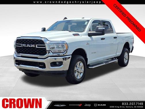 Bright White Clearcoat 2024 RAM 2500 Big Horn