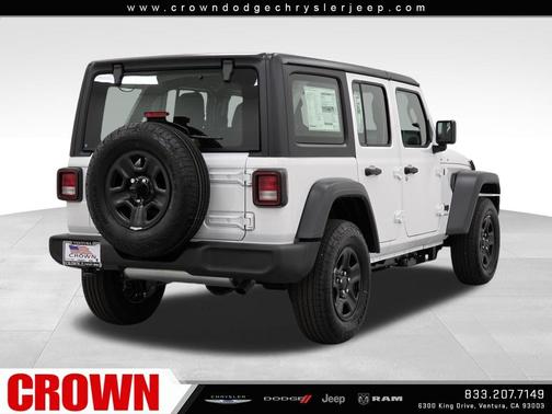 Bright White Clearcoat 2026 Jeep Wrangler Sport