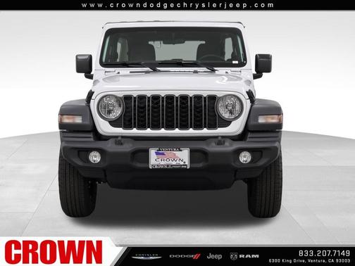 Bright White Clearcoat 2026 Jeep Wrangler Sport