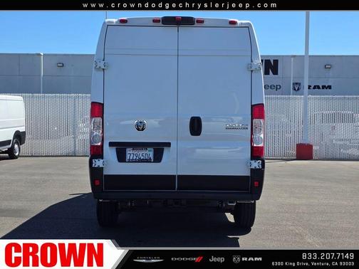 Bright White Clearcoat 2024 RAM ProMaster 1500 Base