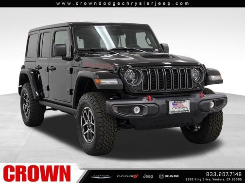 Black Clearcoat 2026 Jeep Wrangler Rubicon