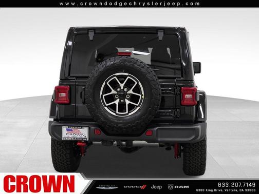 Black Clearcoat 2026 Jeep Wrangler Rubicon