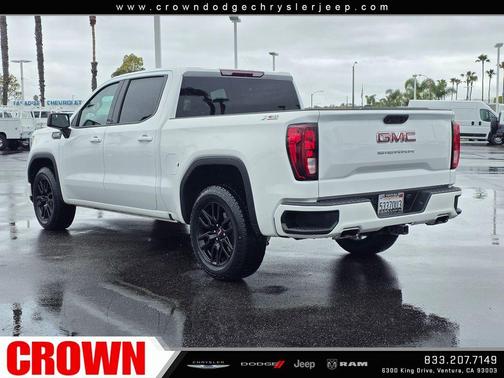 Summit White 2023 GMC Sierra 1500 Elevation