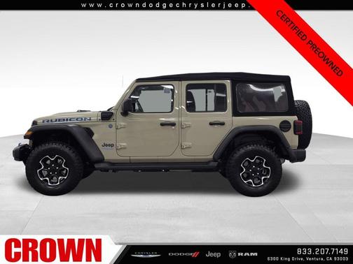 2022 Jeep Wrangler Unlimited 4xe Rubicon