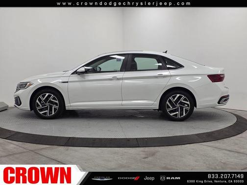 Opal White Pearl Effect 2023 Volkswagen Jetta 1.5T SEL