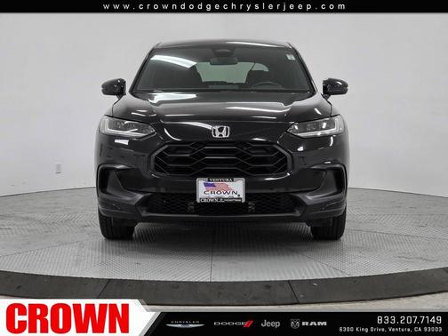 Crystal Black Pearl 2025 Honda HR-V Sport