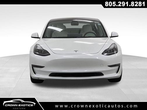 Pearl White Multi 2021 Tesla Model 3 Long Range