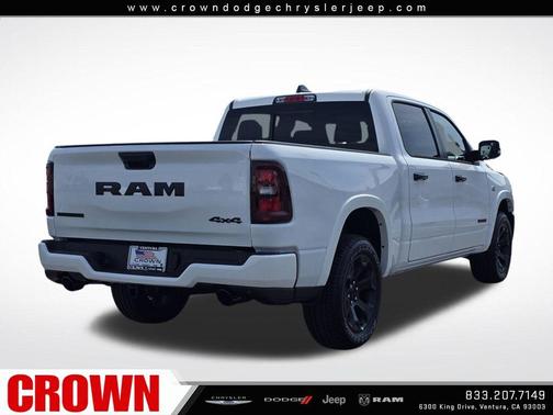Bright White Clearcoat 2026 RAM 1500 Big Horn/Lone Star