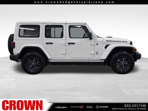 Bright White Clearcoat 2026 Jeep Wrangler Sport