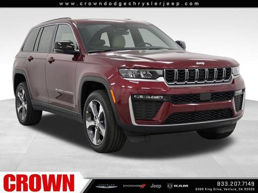 Velvet Red Pearlcoat 2026 Jeep Grand Cherokee Limited