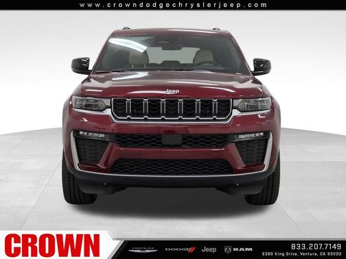 Velvet Red Pearlcoat 2026 Jeep Grand Cherokee Limited