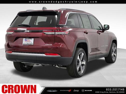 Velvet Red Pearlcoat 2026 Jeep Grand Cherokee Limited
