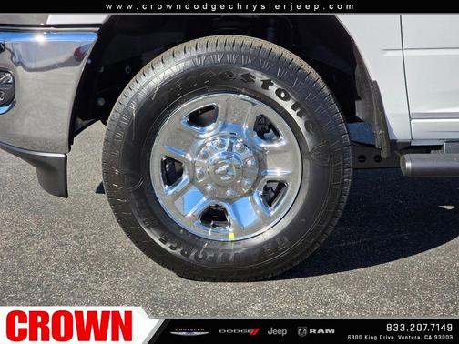 Bright White Clearcoat 2026 RAM 2500 Tradesman