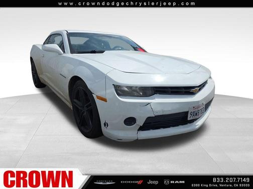 Summit White 2015 Chevrolet Camaro 2LS
