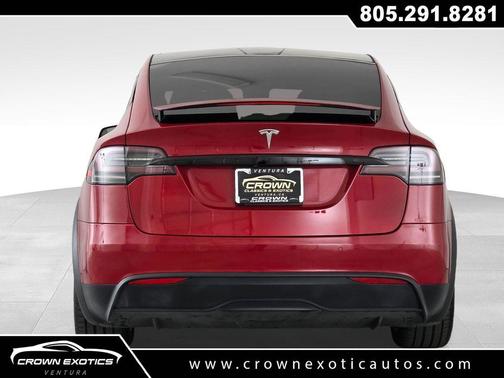 Red Multi 2022 Tesla Model X Plaid