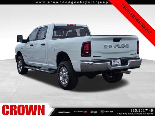 Bright White Clearcoat 2025 RAM 2500 Big Horn