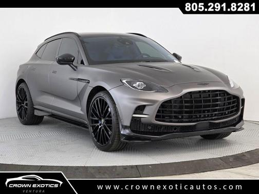Jet Black 2024 Aston Martin DBX 707